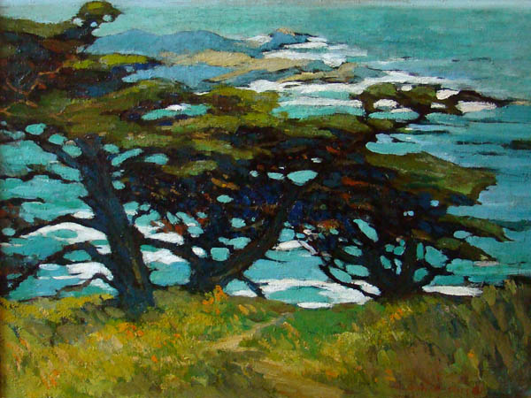 Mary DeNeale Morgan - Three Cypresses